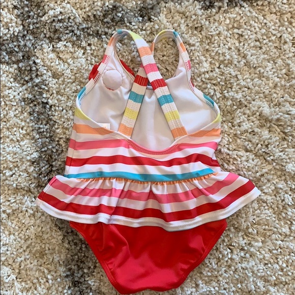 Red flower swimsuit! - Picture 2 of 4